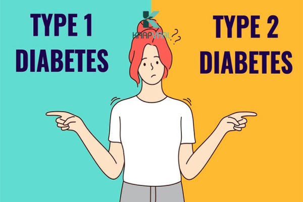 Tiểu đường type 1 và type 2