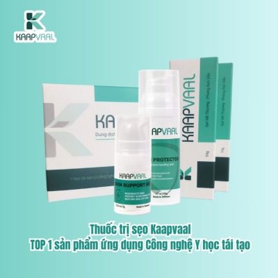Kaapvaal - Thuốc trị sẹo hàng đầu ứng dụng Công nghệ Y học tái tạo