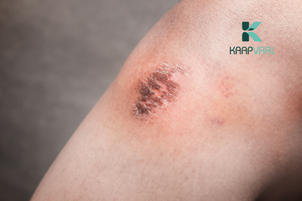 vết thương đóng vảy