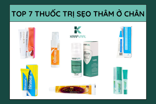 thuốc trị sẹo thâm ở chân