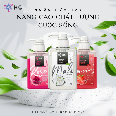 thương hiệu nước rửa tay