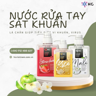 nước rửa tay sát khuẩn