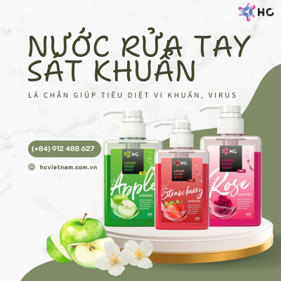 nước rửa tay sát khuẩn