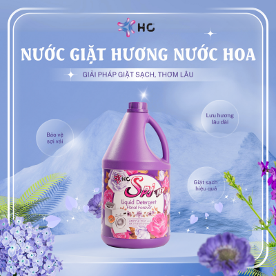 nước giặt hương nước hoa