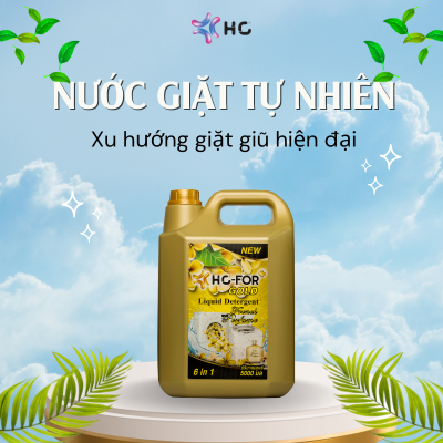 nước giặt tự nhiên