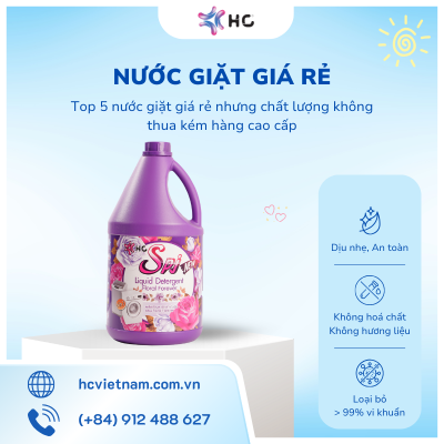 nước giặt giá rẻ