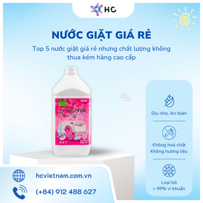 nước giặt giá rẻ