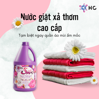 nước giặt xả thơm