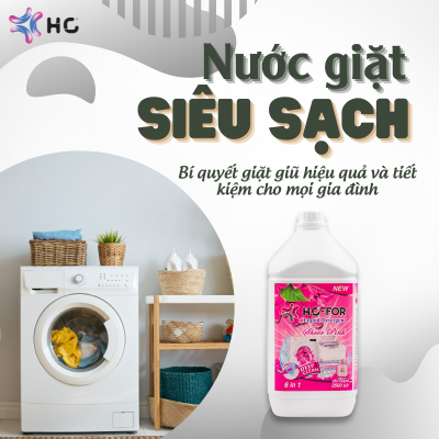 nước giặt siêu sạch