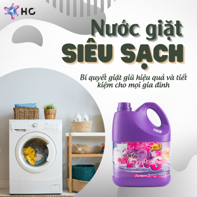 nước giặt siêu sạch