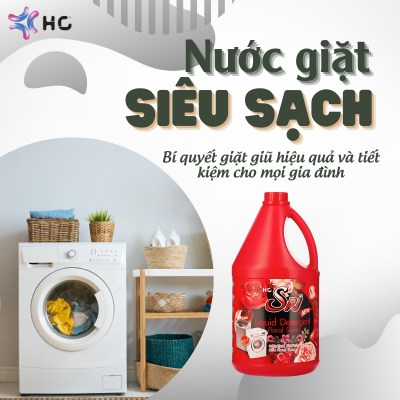 nước giặt siêu sạch