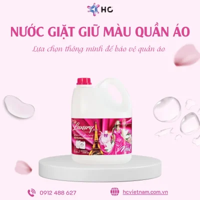 nước giặt giữ màu