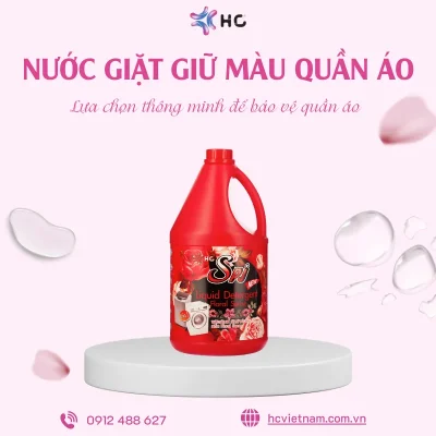 nước giặt giữ màu