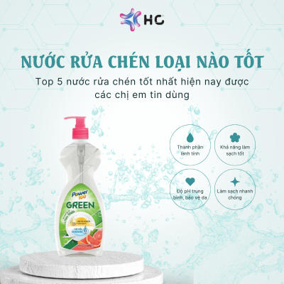 nước rửa chén loại nào tốt