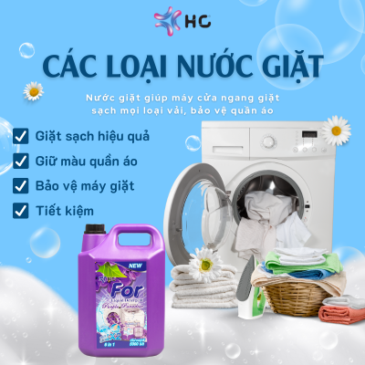 các loại nước giặt