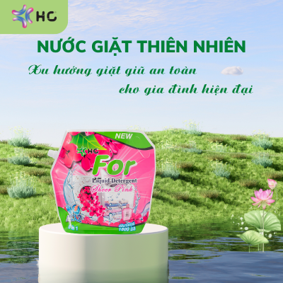 nước giặt thiên nhiên