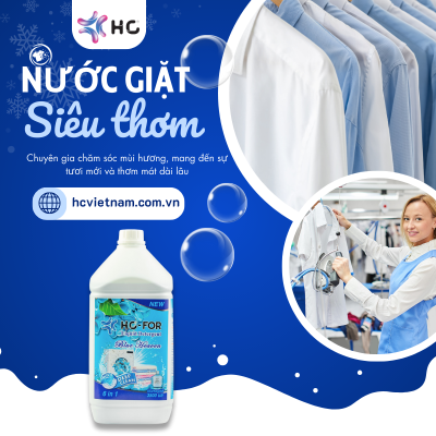 nước giặt siêu thơm