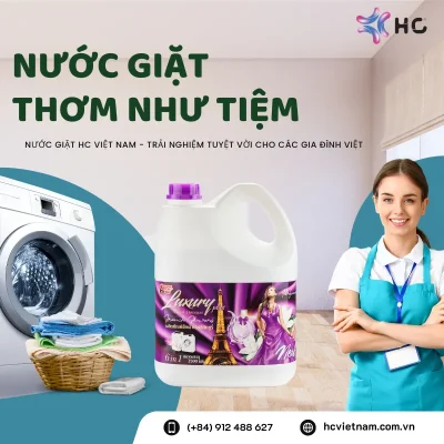 nước giặt thơm như tiệm