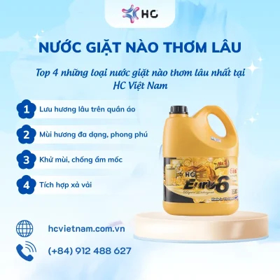 nước giặt nào thơm lâu