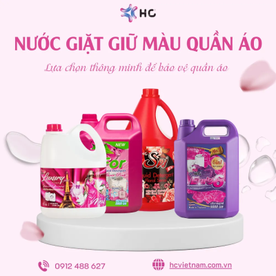 nước giặt giữ màu