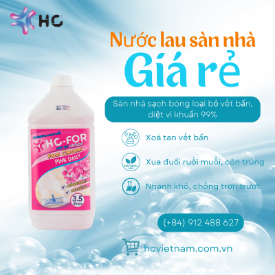 nước lau sàn nhà giá rẻ