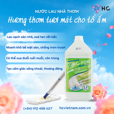 nước lau nhà thơm