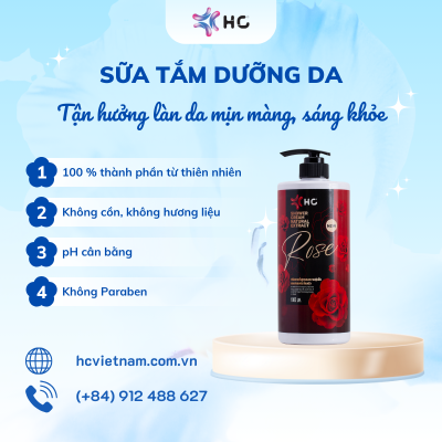sữa tắm dưỡng da