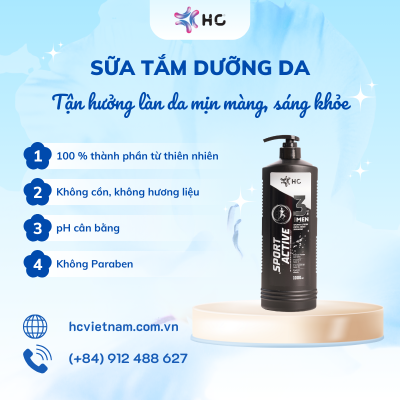 sữa tắm dưỡng da