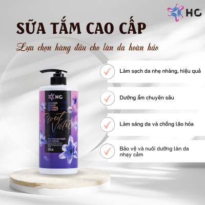 sữa tắm cao cấp