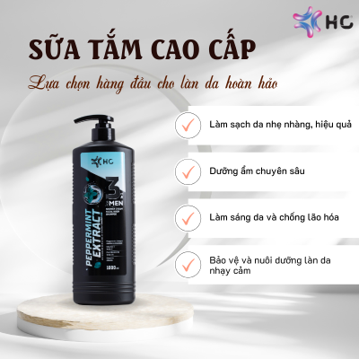 sữa tắm cao cấp