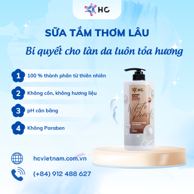 sữa tắm thơm