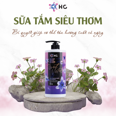 sữa tắm siêu thơm