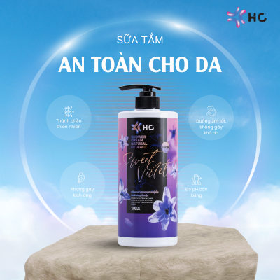 sữa tắm an toàn cho da