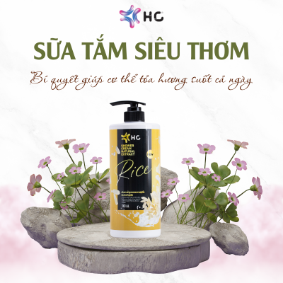 sữa tắm siêu thơm