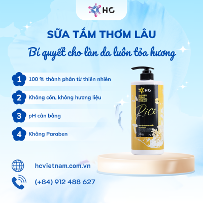 sữa tắm thơm